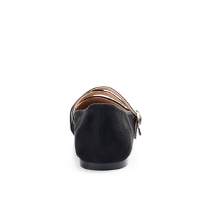 PATRICIA BALLET FLATS IN WIDE - Black