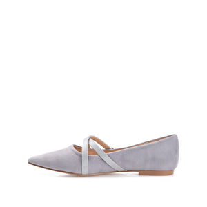 PATRICIA BALLET FLATS IN WIDE - Grey