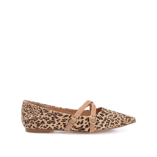 PATRICIA BALLET FLATS IN FAUX SUEDE