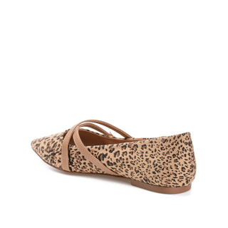 PATRICIA BALLET FLATS IN FAUX SUEDE