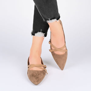 PATRICIA BALLET FLATS IN WIDE - Blush