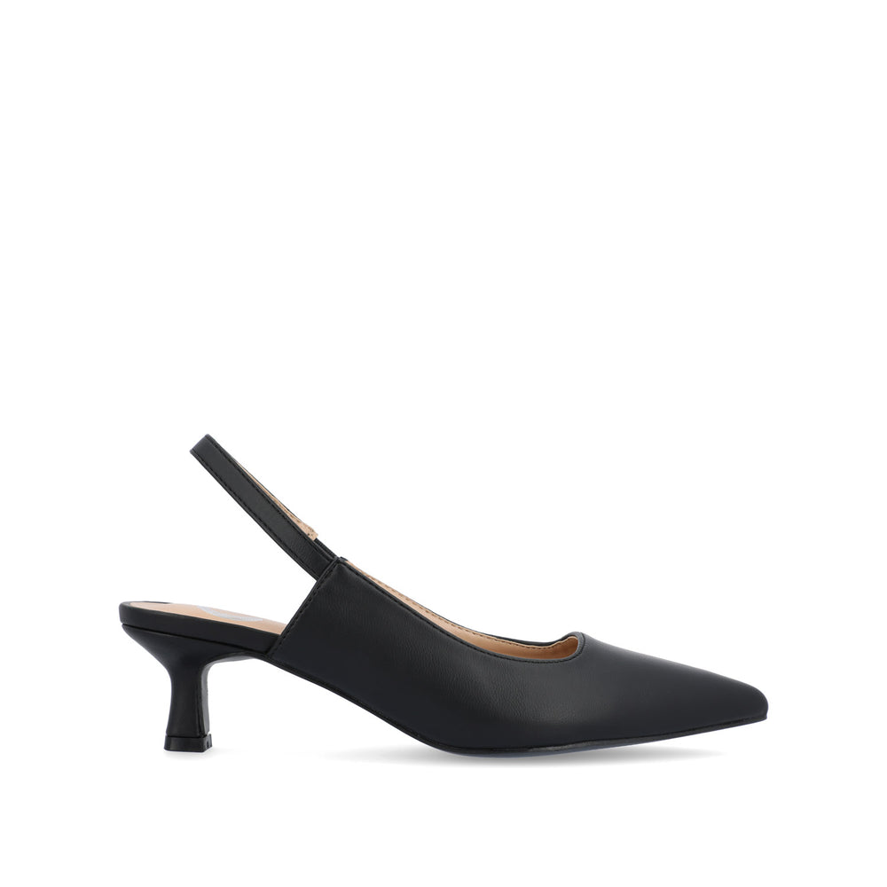 PAULINA SLINGBACK KITTEN HEELS IN PATENT