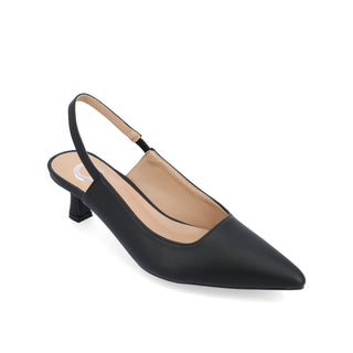 PAULINA SLINGBACK KITTEN HEELS IN PATENT