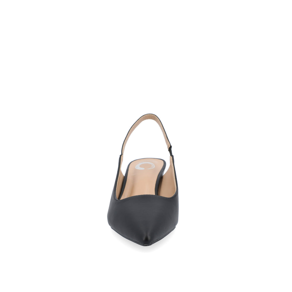 PAULINA SLINGBACK KITTEN HEELS IN PATENT