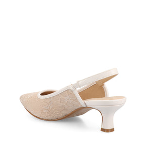 PAULINA KITTEN HEELS IN STATEMENT PATENT