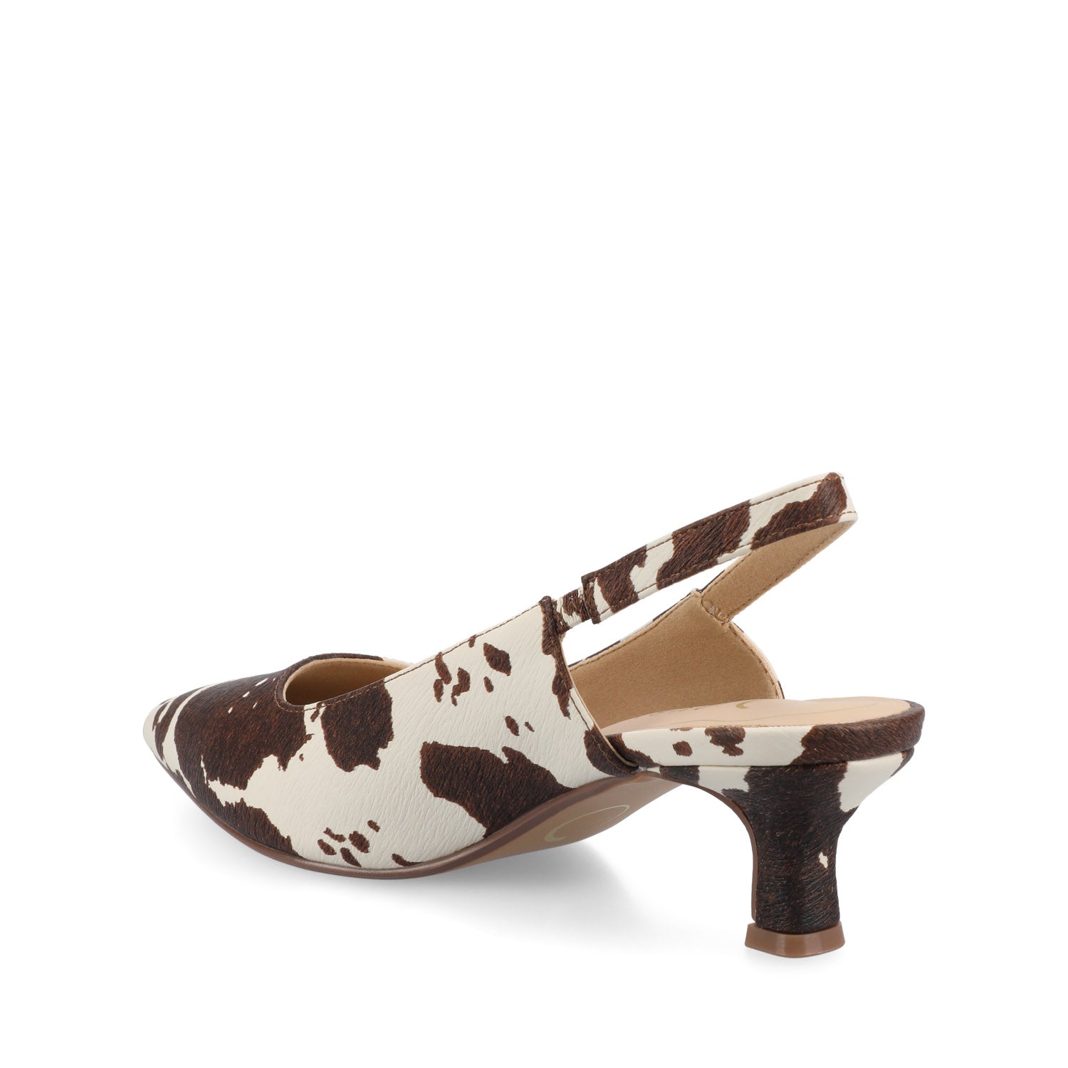 PAULINA KITTEN HEELS IN STATEMENT PATENT - Cow