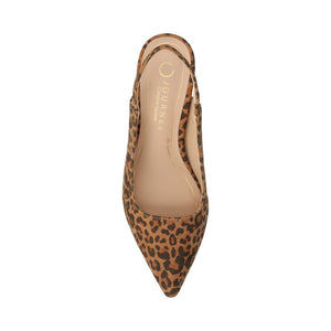 PAULINA SLING BACK PUMPS - Leopard