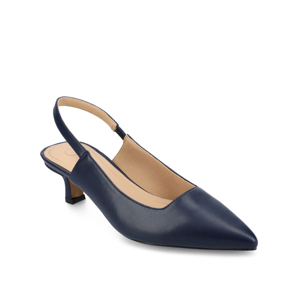 PAULINA SLINGBACK KITTEN HEELS IN PATENT