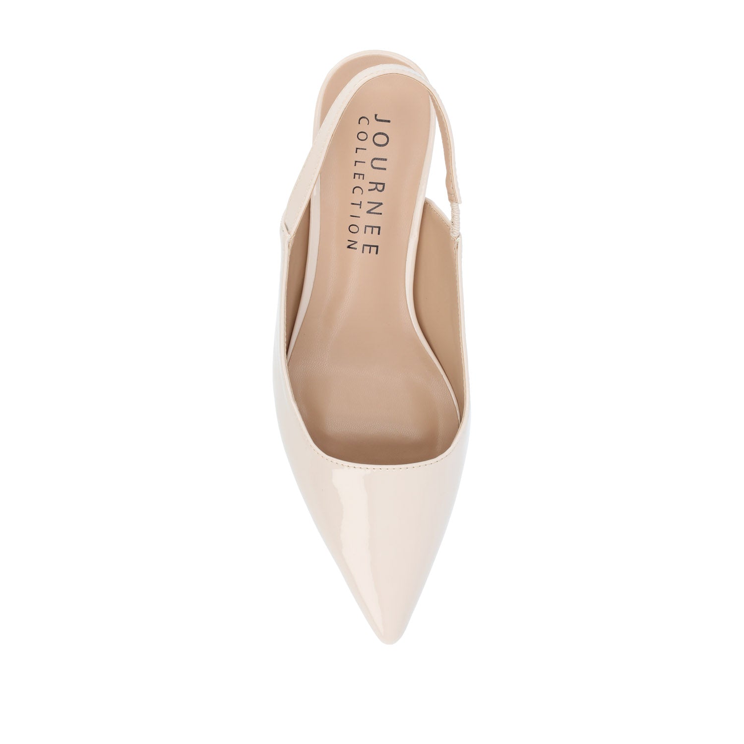 PAULINA STATEMENT KITTEN HEELS IN WIDE - Patent Nude