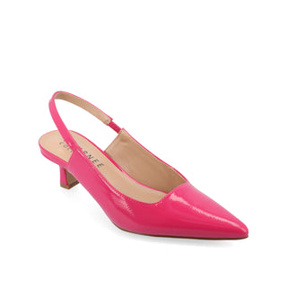 PAULINA STATEMENT SLINGBACK KITTEN HEELS IN WIDE