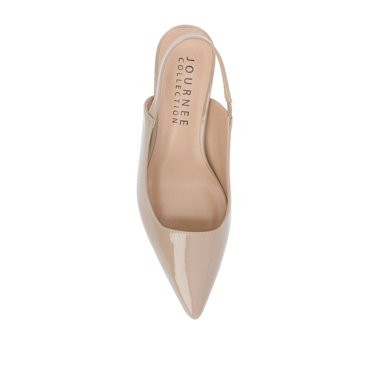 PAULINA KITTEN HEELS IN STATEMENT PATENT - Patent Taupe