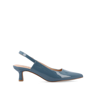 PAULINA SLINGBACK KITTEN HEELS IN PATENT