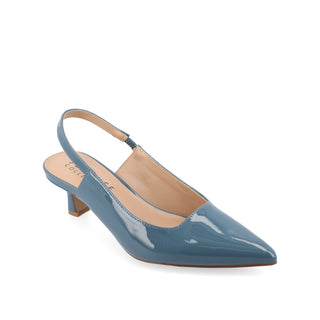 PAULINA SLINGBACK KITTEN HEELS IN PATENT