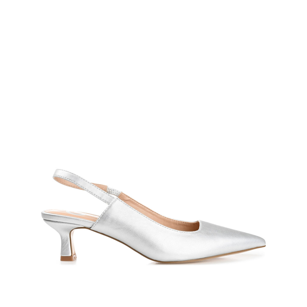 PAULINA SLINGBACK KITTEN HEELS IN PATENT