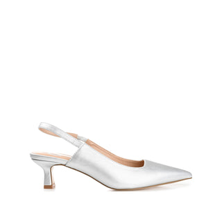 PAULINA SLINGBACK KITTEN HEELS IN PATENT