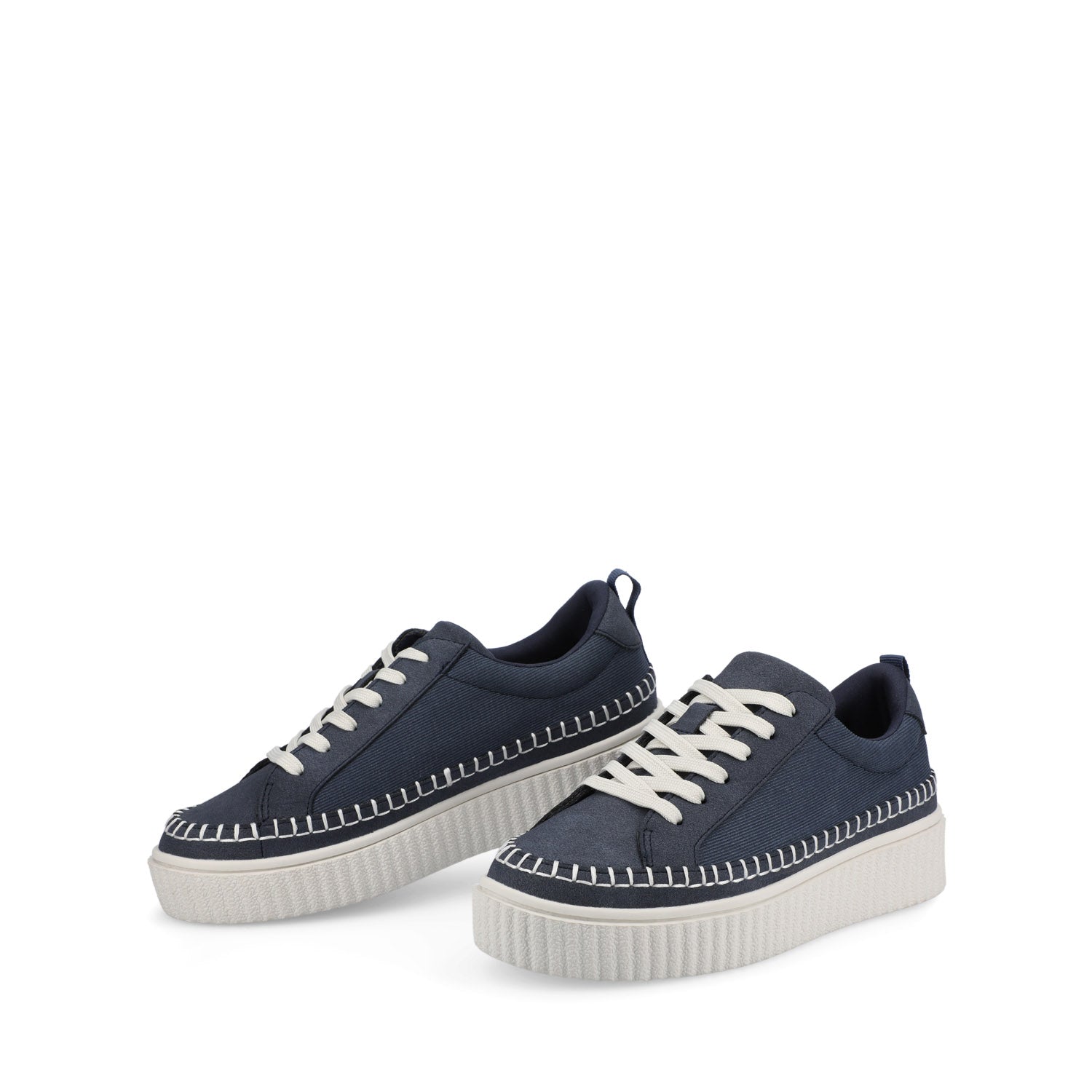 PAZEY CASUAL SNEAKERS - Navy Nubuck