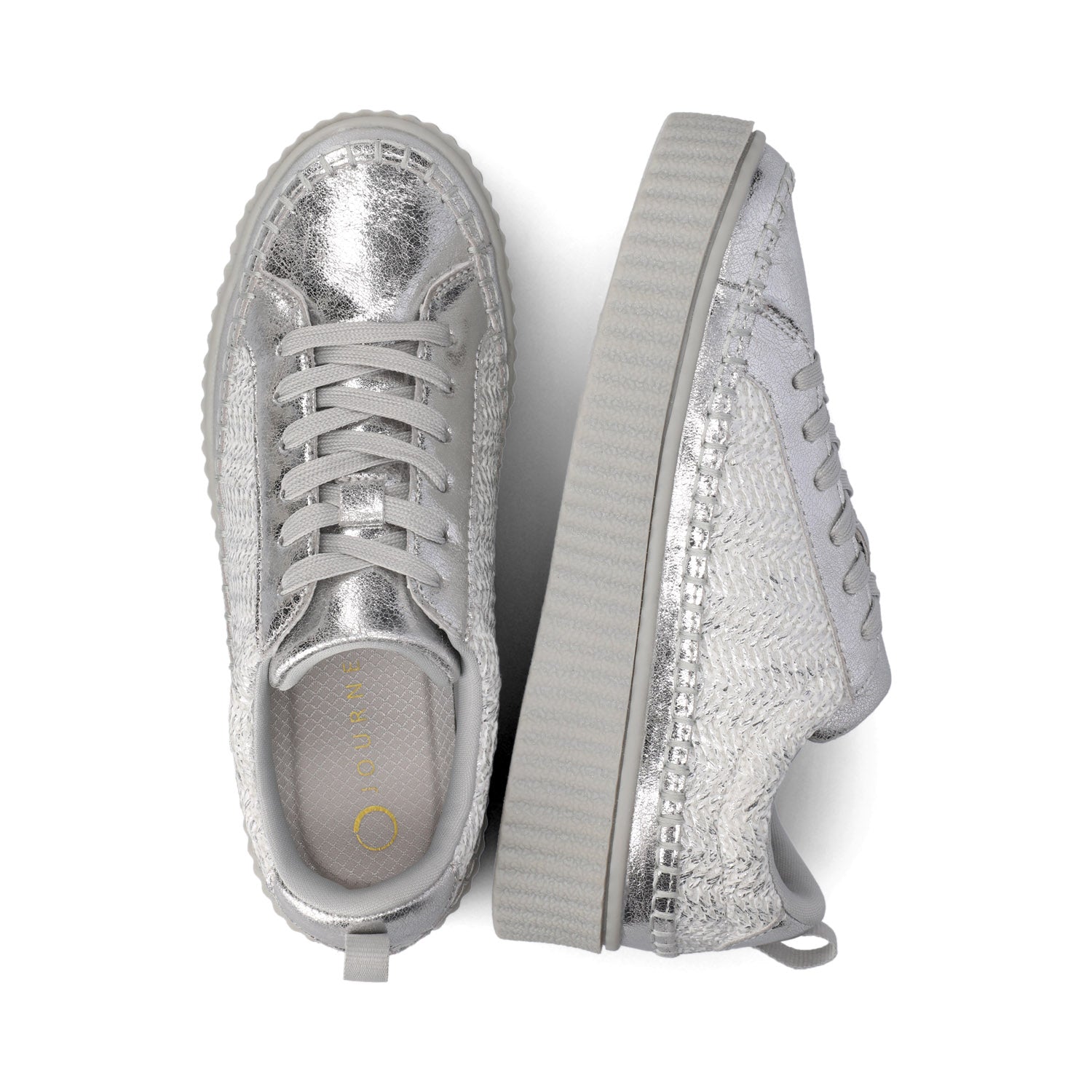 PAZEY CASUAL SNEAKERS - Silver