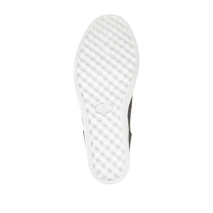 PENNELOPE WEDGE SNEAKERS IN VEGAN LEATHER - Black