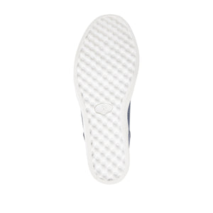 PENNELOPE WEDGE SNEAKERS IN VEGAN LEATHER - Blue