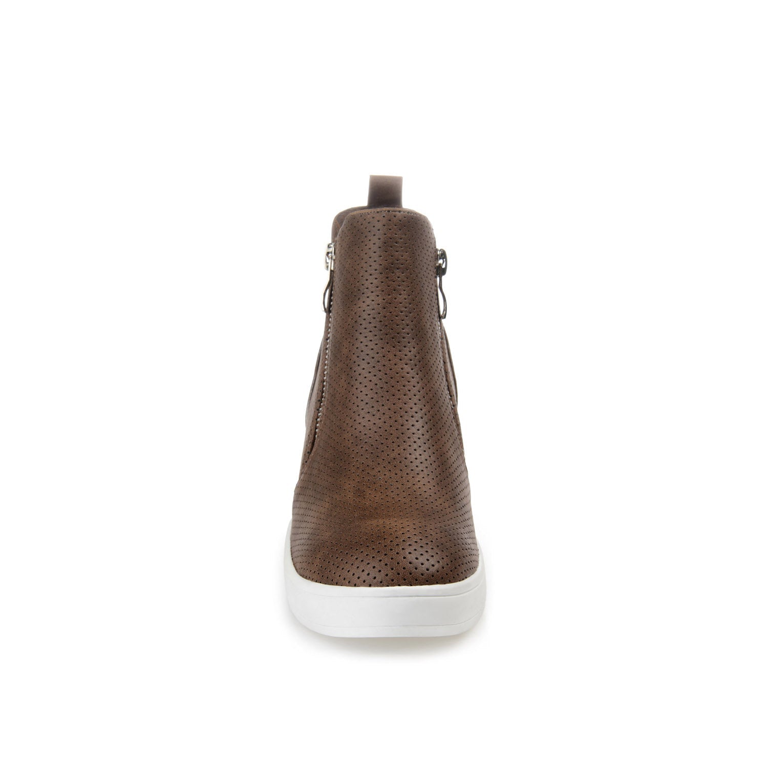 PENNELOPE WEDGE SNEAKERS IN WIDE - Brown