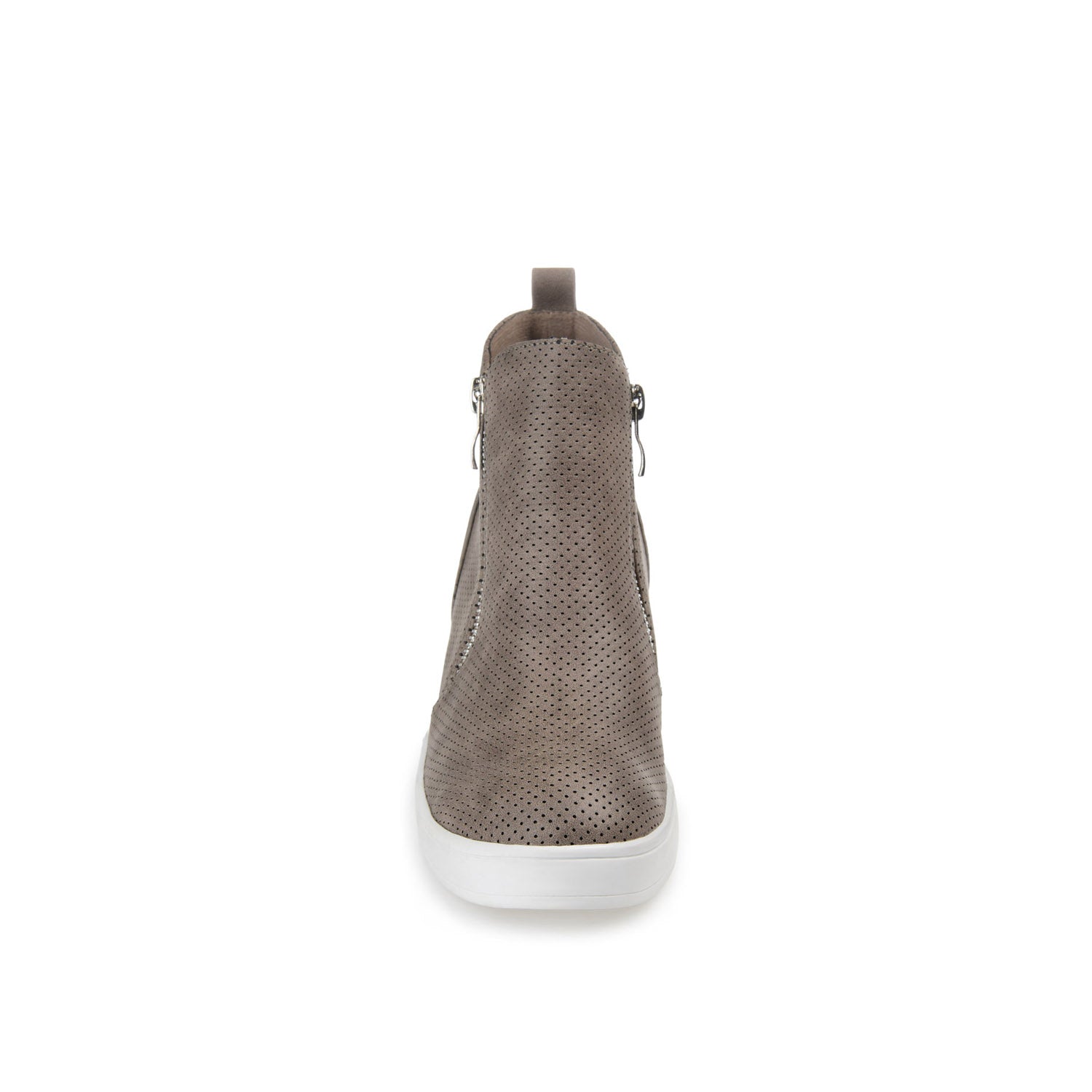 PENNELOPE WEDGE SNEAKERS IN WIDE - Taupe
