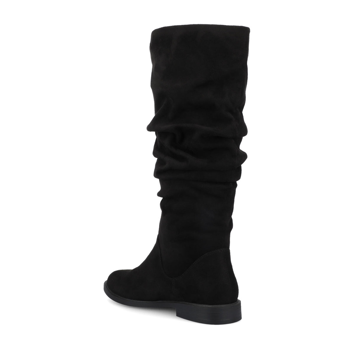 PENNIE KNEE HIGH BOOTS - Black Suede