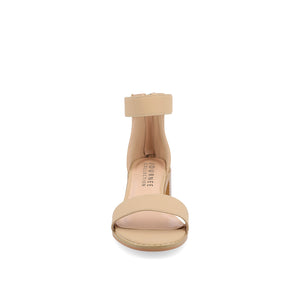 PERCY STRAPPY HEELS IN FAUX LEATHER