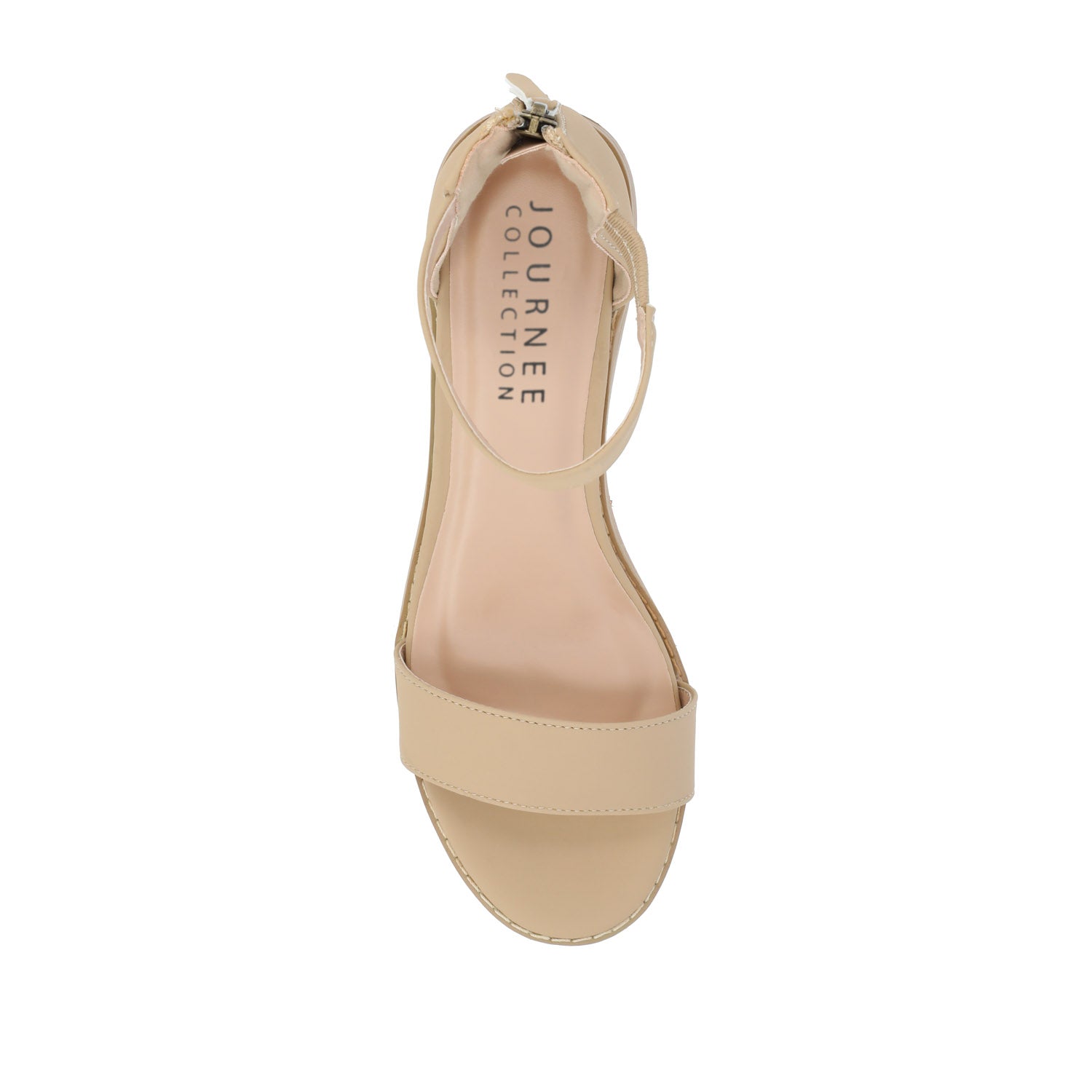PERCY STRAPPY HEELS IN VEGAN LEATHER - Nude