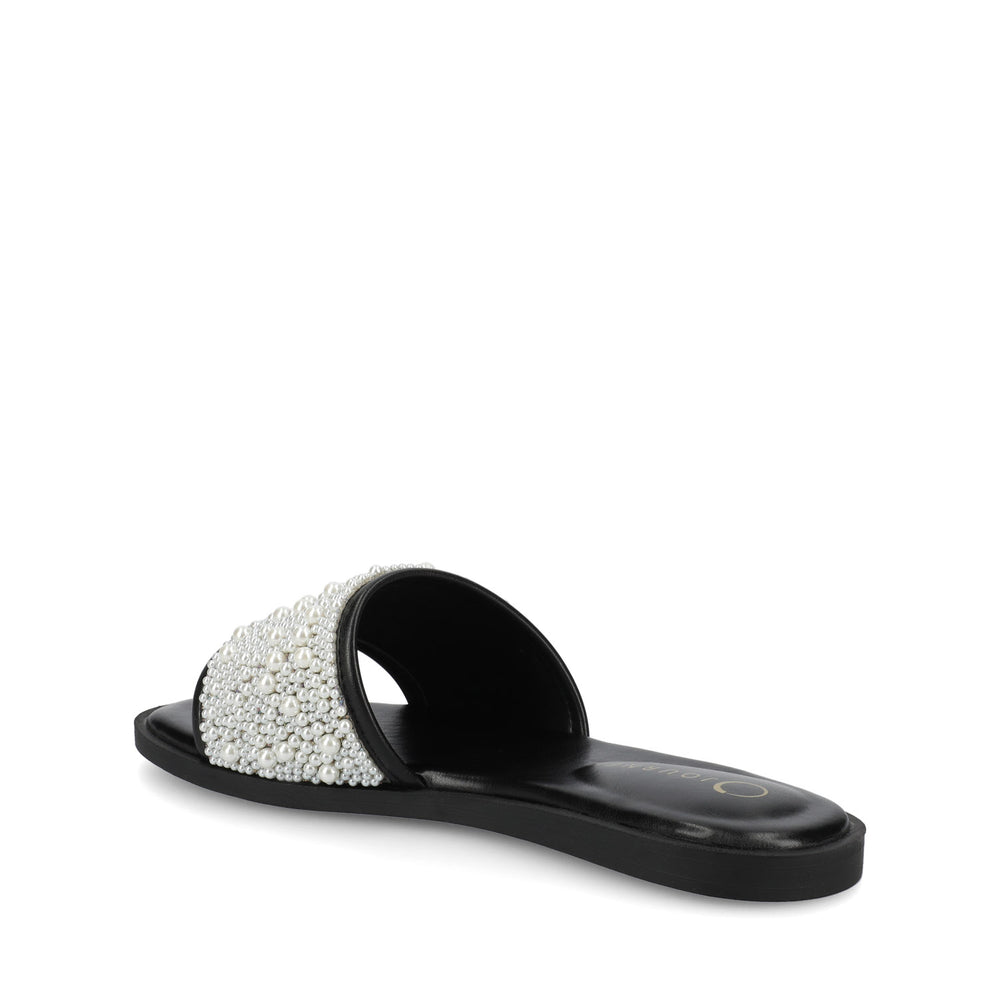 PRECLY EVENING FLAT SANDALS