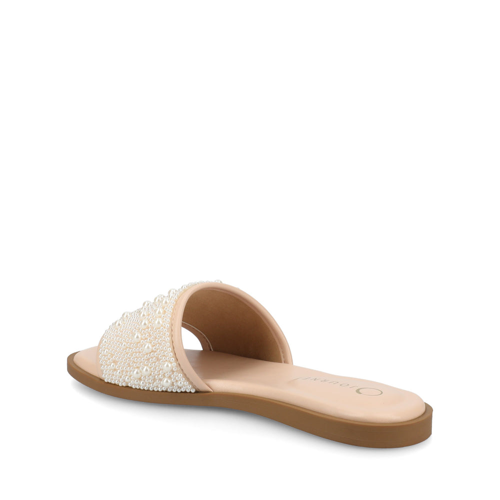 PRECLY EVENING FLAT SANDALS