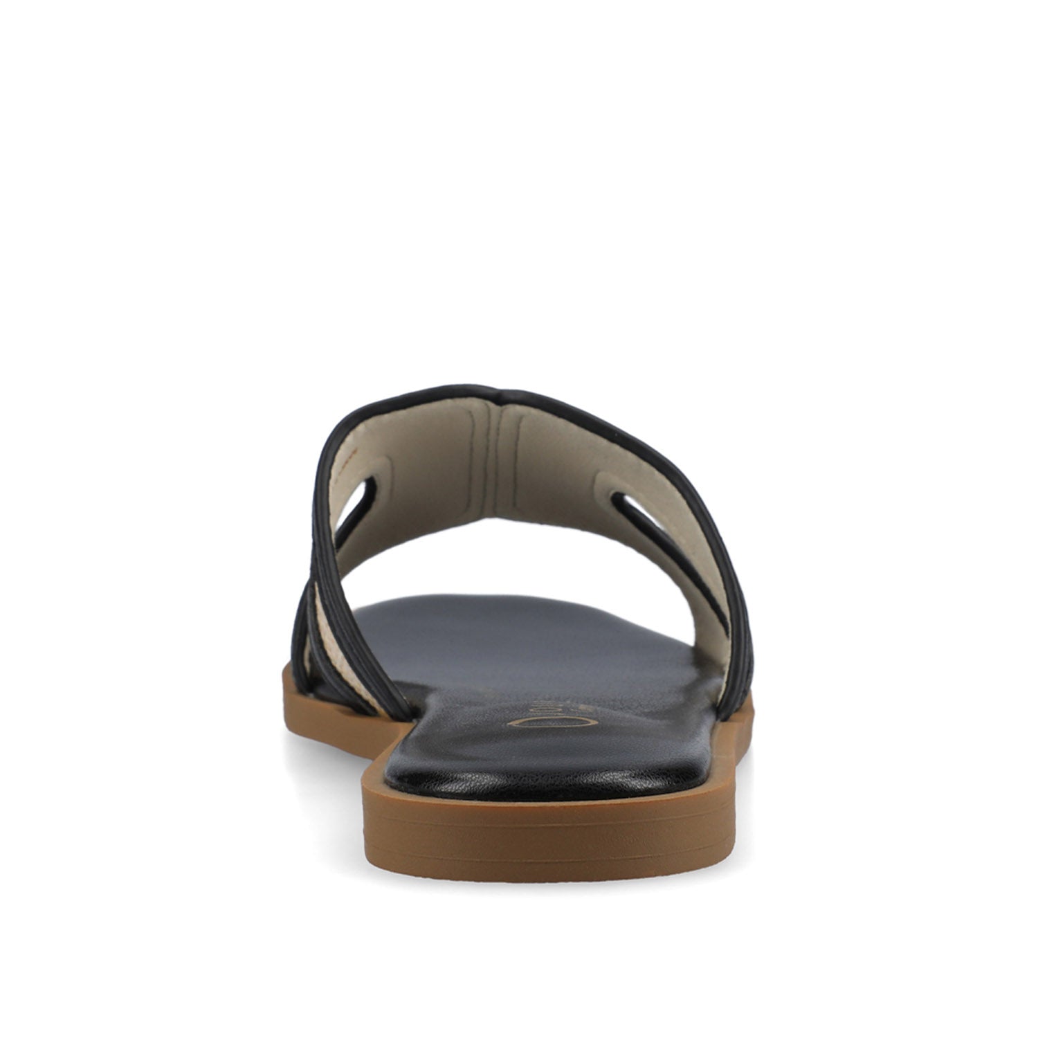 PRIMAH FLAT SANDALS IN WIDE - Patent/Black