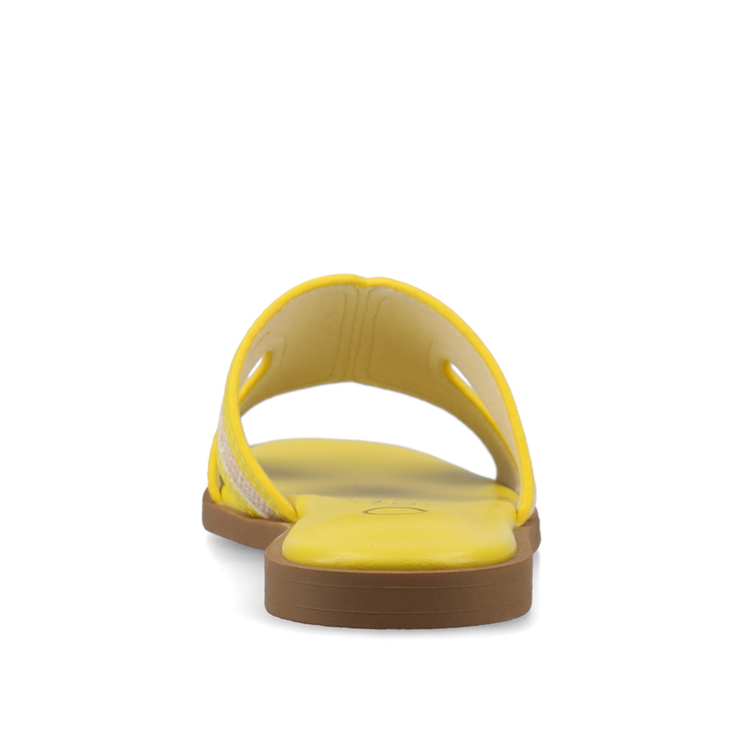 PRIMAH FLAT SANDALS IN WIDE - Mango Raffia