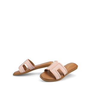 PRIMAH FLAT SANDALS - Pink