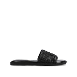 PRISILLA SLIDE SANDALS IN STATEMENT