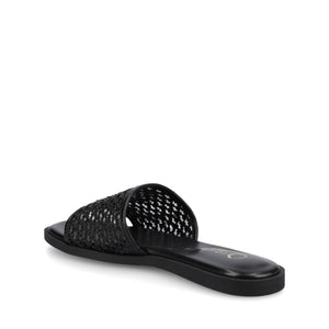 PRISILLA SLIDE SANDALS IN STATEMENT