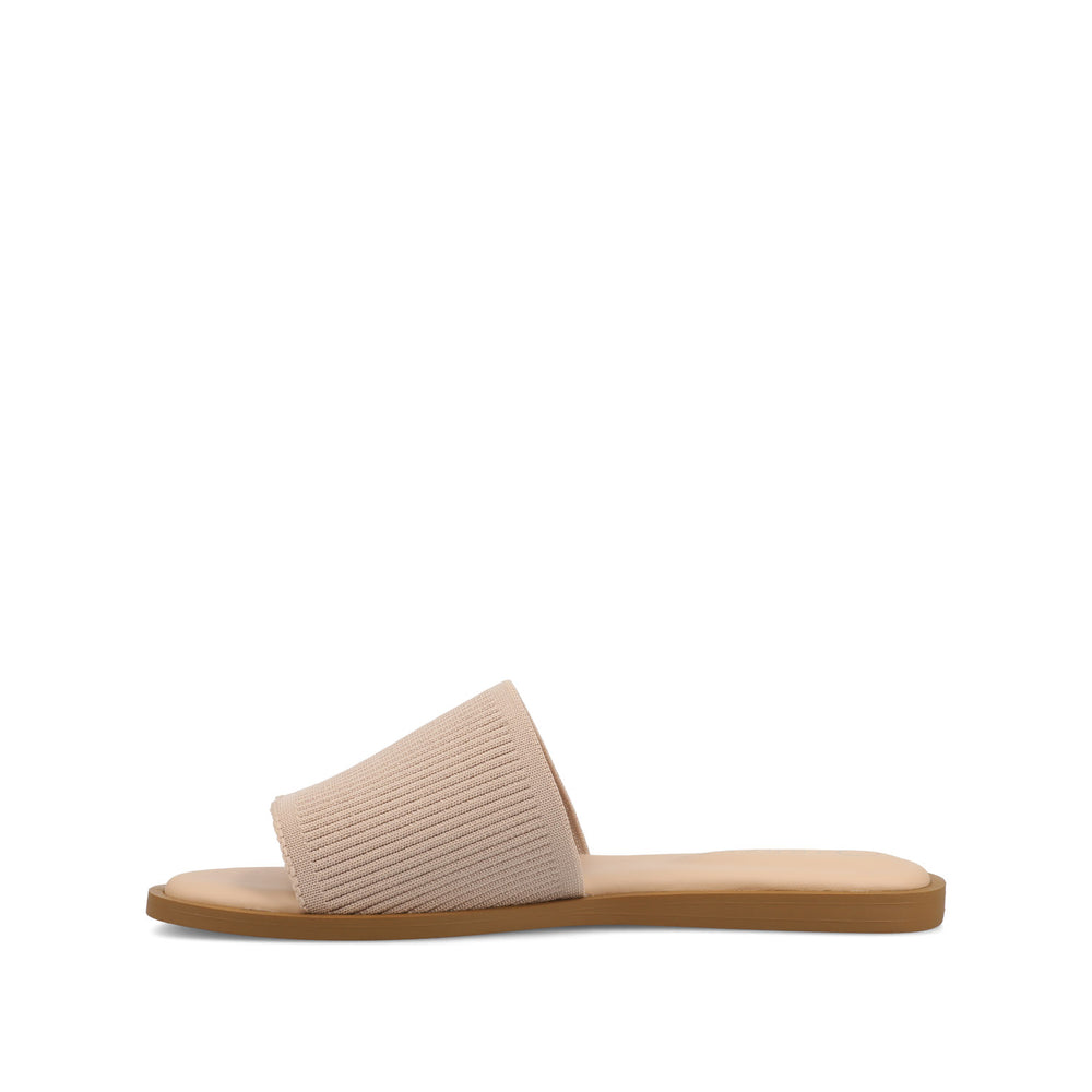 PRISILLA SLIDE SANDALS IN STATEMENT IN WIDE