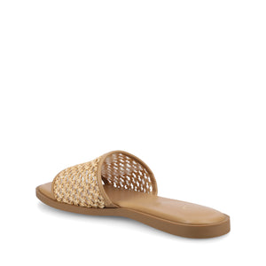PRISILLA SLIDE SANDALS IN STATEMENT