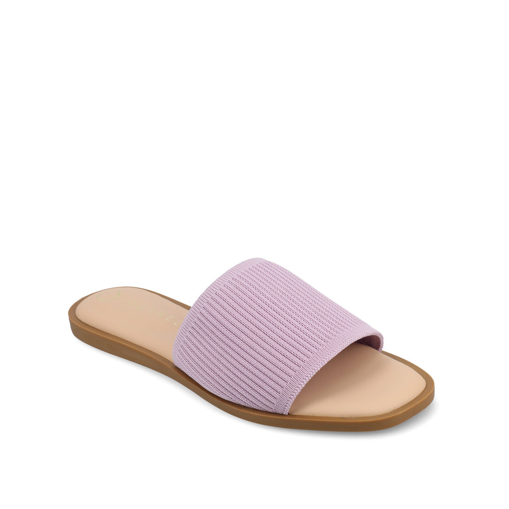 PRISILLA SLIDE SANDALS IN STATEMENT