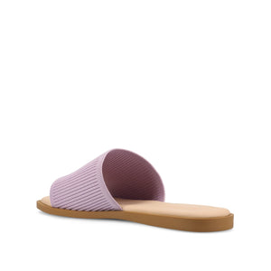 PRISILLA SLIDE SANDALS IN STATEMENT - Lilac