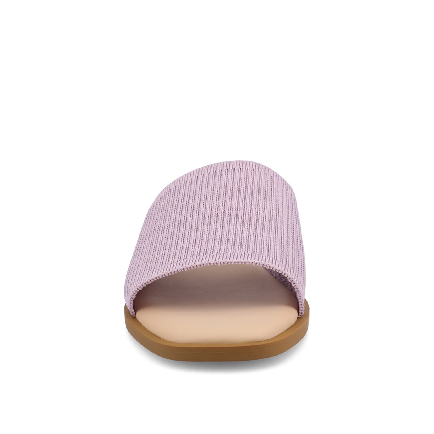 PRISILLA SLIDE SANDALS IN STATEMENT - Lilac