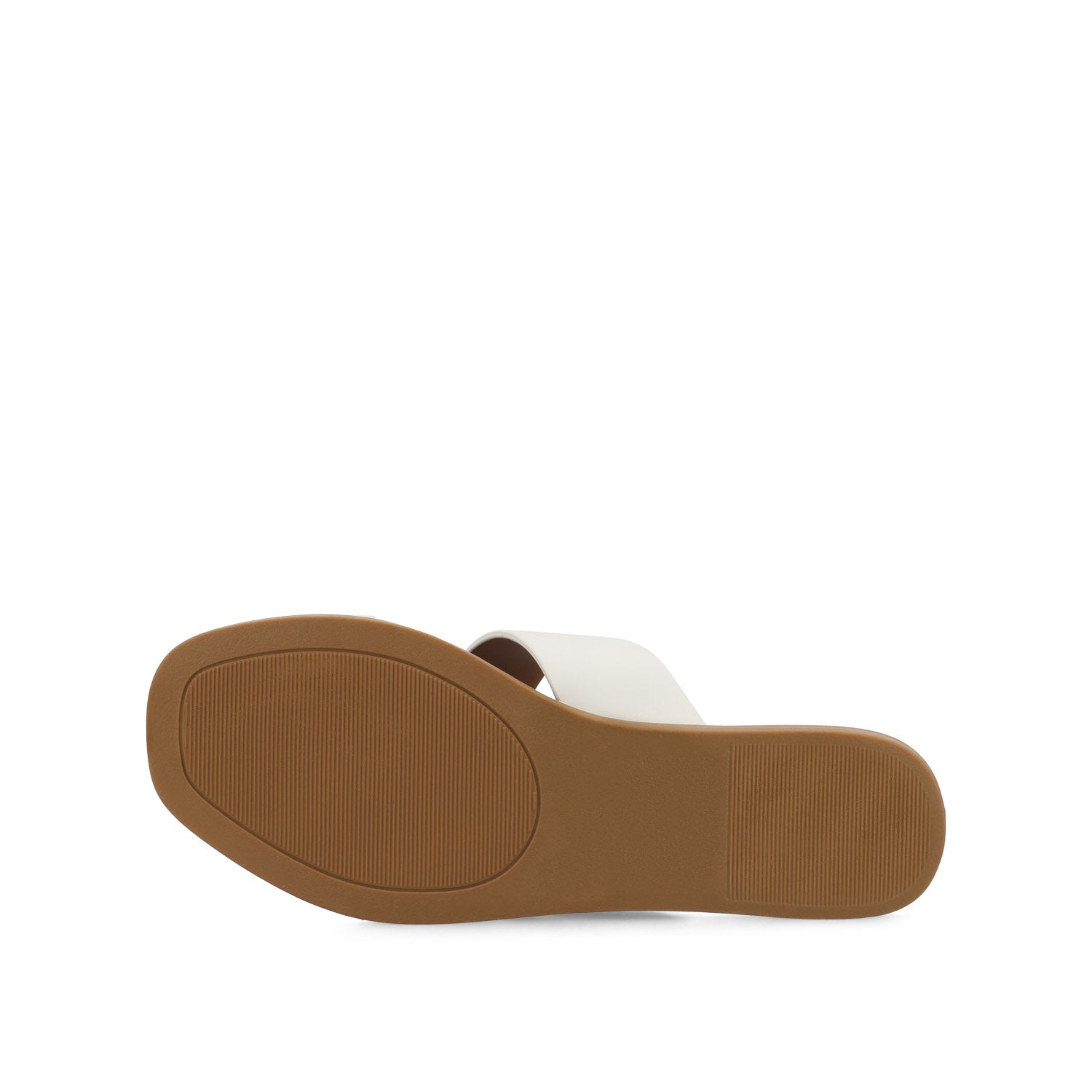 PRIZZIE SLIP ON FLAT SANDALS - Bone