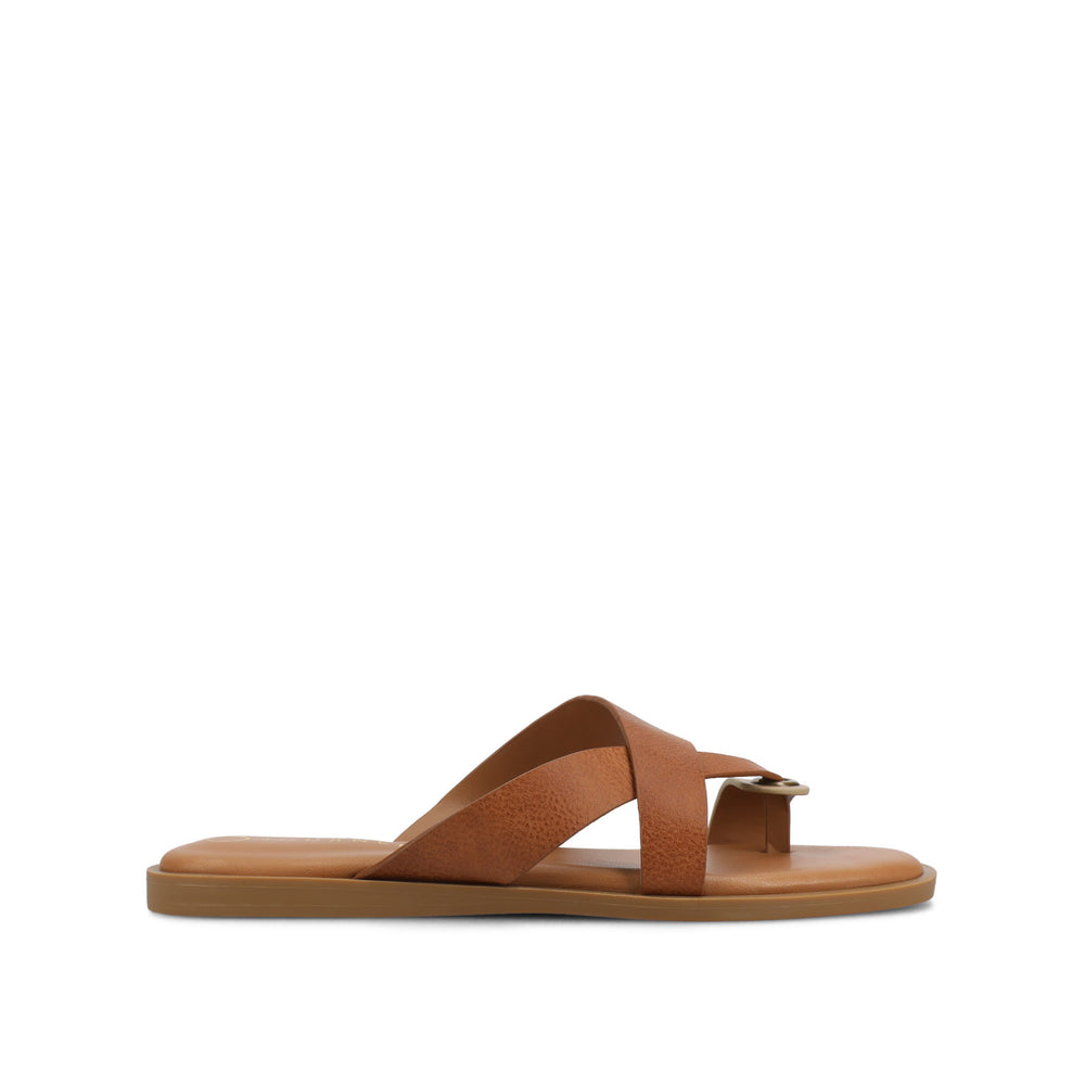 PRIZZIE SLIP ON FLAT SANDALS