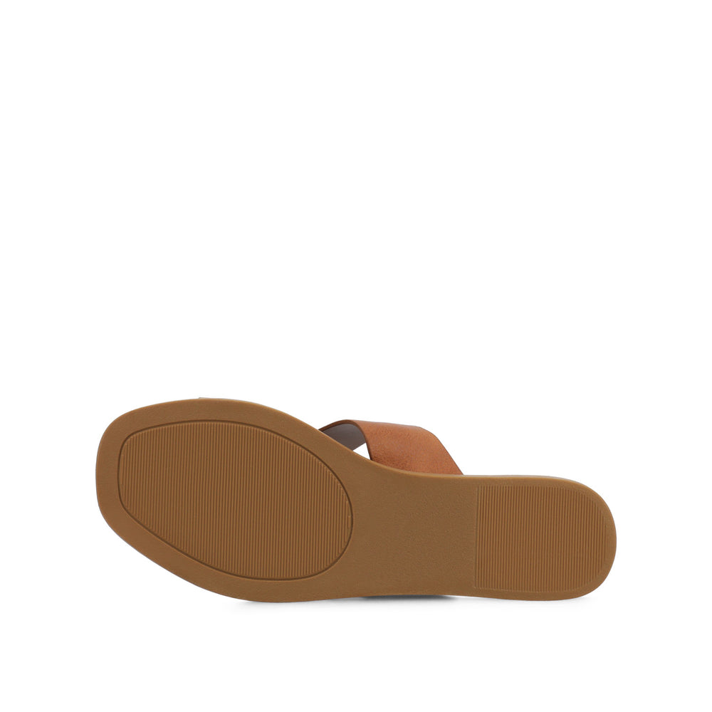 PRIZZIE SLIP ON FLAT SANDALS