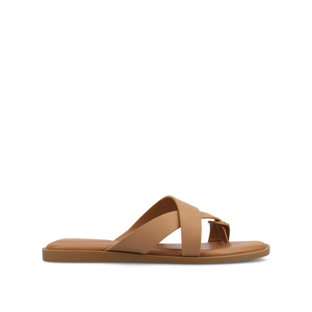 PRIZZIE SLIP ON FLAT SANDALS