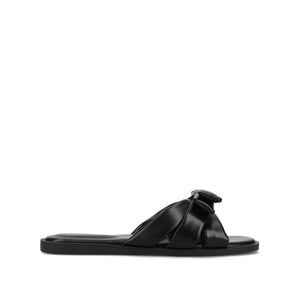 PRYLIN FLAT SANDALS - Black