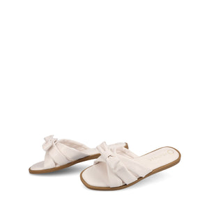PRYLIN FLAT SANDALS - Bone