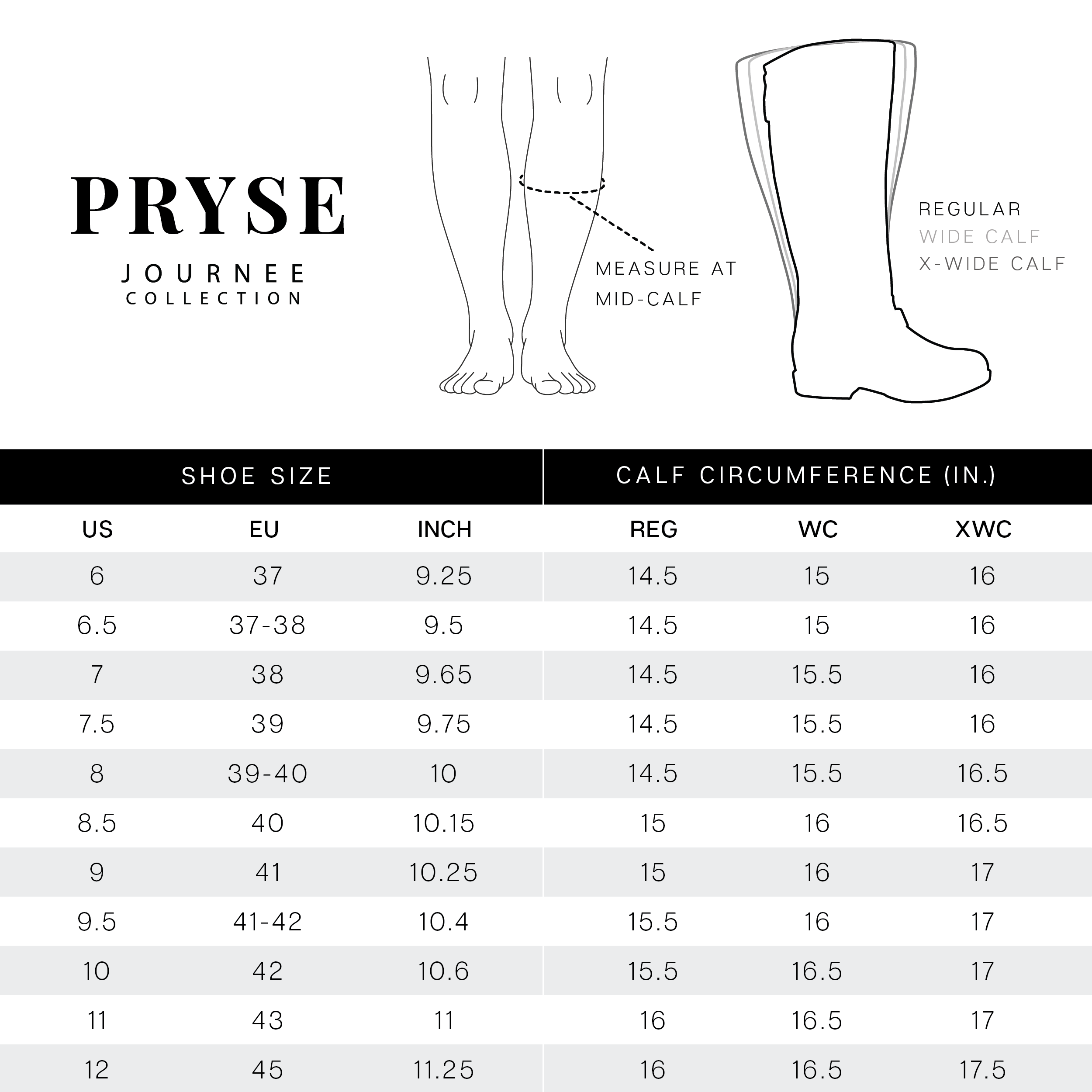 PRYSE IN WIDE - FINAL SALE (NO EXCHANGES)
