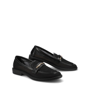 RAINEY MESH LOAFERS - Black Mesh