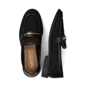 RAINEY MESH LOAFERS - Black Mesh