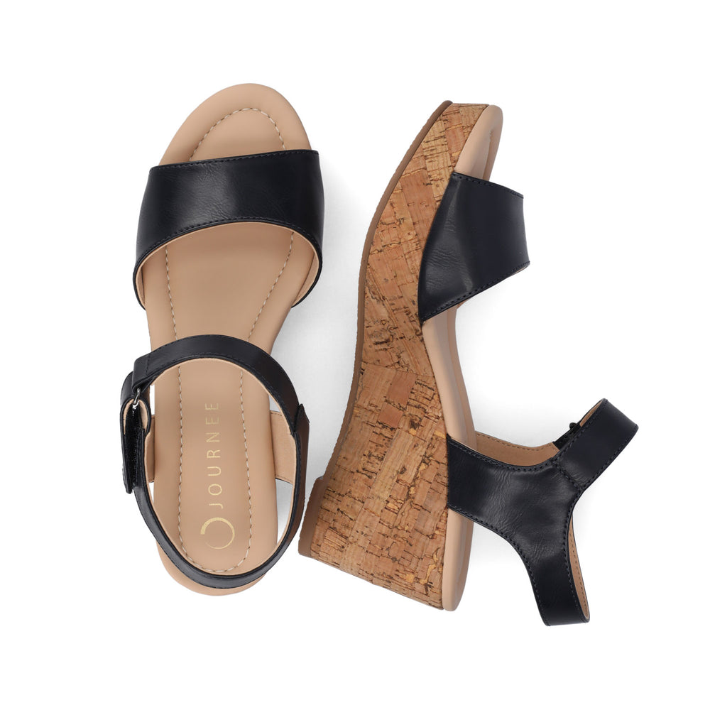 RANAE WEDGE HEELED SANDALS